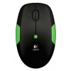 мышка для ноутбука Logitech Wireless Mouse M345 Black-Green USB
