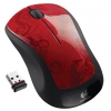 мышка для ноутбука Logitech Wireless Mouse M310 Red Tendrils USB