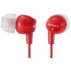 наушники, гарнитура Наушники-вкладыши SONY MDR-EX10LPR,цвет красный