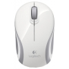 мышка для ноутбука Logitech Wireless Mini Mouse M187 White-Silver USB